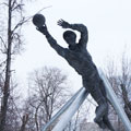 The monument to Lev Yashin