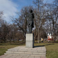 Monument to Maxim Gorky in Gorky Park