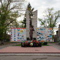 Monument in honor of the peacekeeping soldiers in Balashov