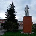 Monument to Lenin on the Landside area - Balashov