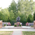 Memorial in honor of the soldiers of 144th rifle division and countrymen who were killed during the Second World War - Karinskoe