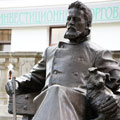 Monument to Anton Chekhov - Zvenigorod