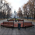The Walking route Luzhniki – metro station Park Kultury