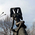 Fountain - The Abduction of Europa in Krasnoyarsk