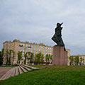 Monument to Heroic Komsomol  Saint Petersburg