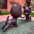 Sculpture - A sausage of friendship”