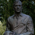 Monument to Lev Yashin in Luzhniki