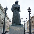 Monument to Nikolai Gogol - Saint Petersburg