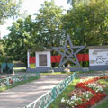 Monument to the soldiers of the 3rd Shock Army