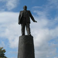 The monument to Sergei Korolev
