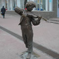 Sculpture - The young violinist