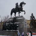 The monument to Mikhail Kutuzov