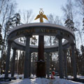 The monument-Kind Angel of Peace in Noginsk