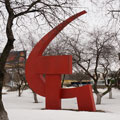 Monument to Hammer and sickle in Stupino