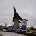 Памятник истребителю Миг-23 в Ступино