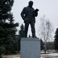 Munument to Vladimir Lenin in Fryazino