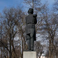 Monument to Maxim Gorky in Gorky Park