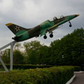 Monument to jet L-39 in Balashov
