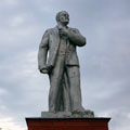Памятник Ленину на привокзальной площади - Балашов